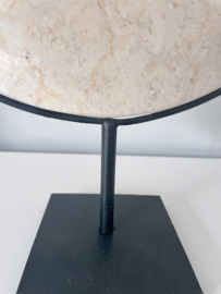 Marble plate on stand handmade size M
