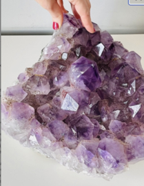 Xl amethyst cluster 10.150 grammes!