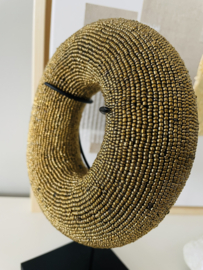 Gold beaded Tikar bangle