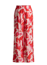 YEST MELINE BROEK BRIGHT PINK/MULTICOLOUR