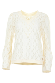 MAICAZZ PLARIAN-SWEATER DIAMONDS HOLES