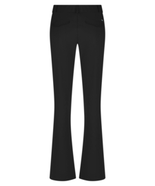 LADY DAY POPPY BROEK FLARED BRUSHED BLACK(WARM) TRV