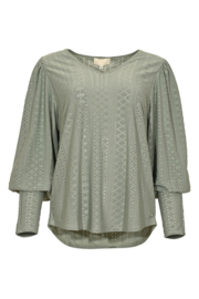MAICAZZ PHOEBE TOP GREEN SMOKE(sale kan niet retour)