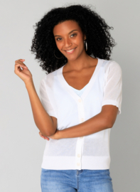 YEST GILLIAN VEST/TOP WHITE