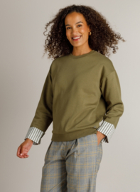 IVY BEAU HENA SWEATER GREEN