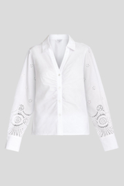 MAICAZZ JUSTUS BLOUSE BRIGHT WHITE