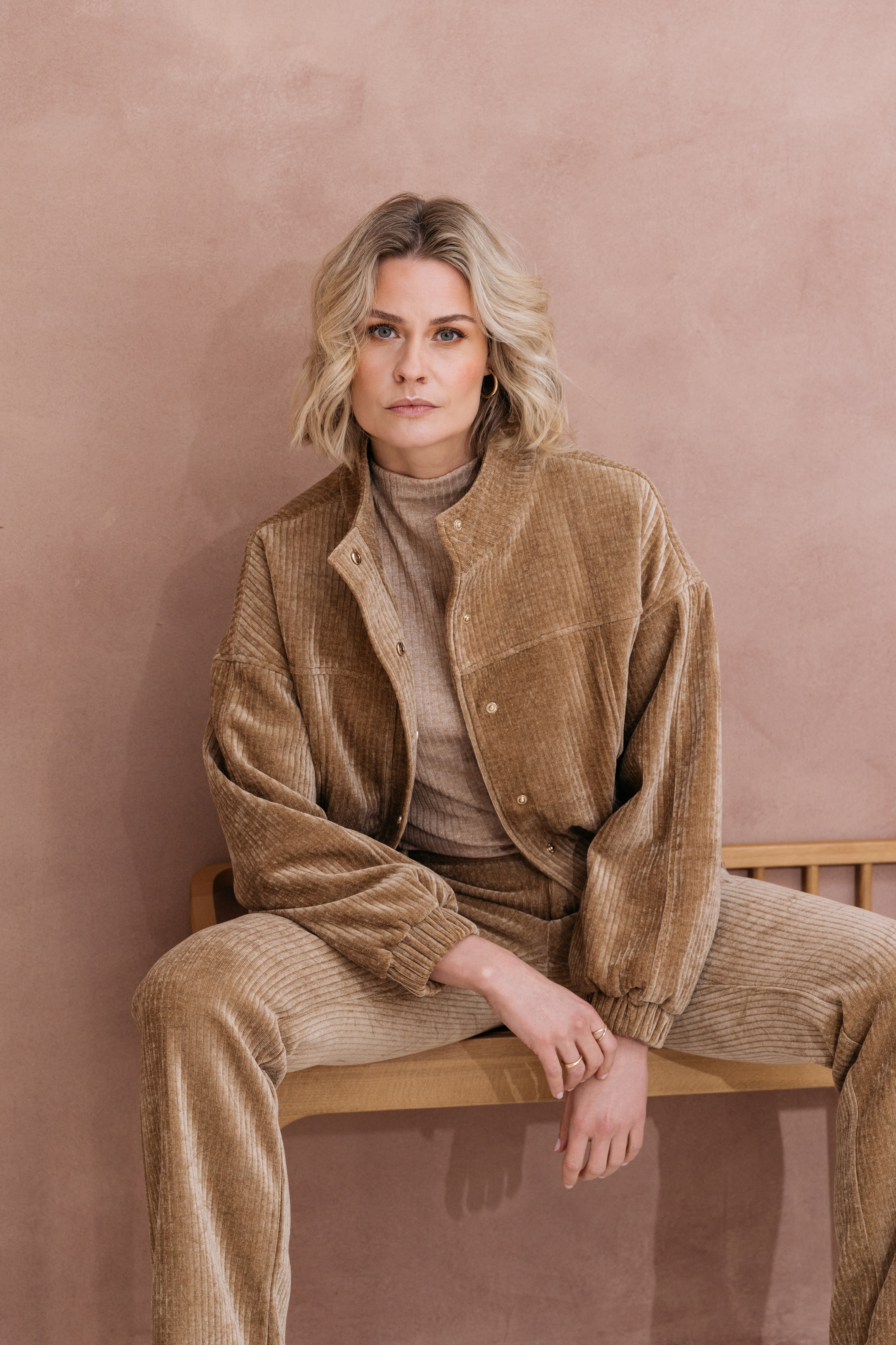 MAICAZZ PROSPER-JACKET DARK SAND