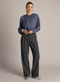 YEST USANDRA BROEK MID GREY MELANGE L/32