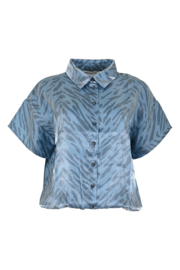 MAICAZZ MYDIA-TOP TIGER BLUE(sale kan niet retour)