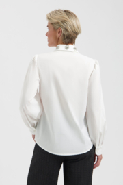 LADY DAY SPICE BLOUSE WHITE TRV