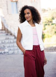 IVY BEAU GERLENE VESTJE WHITE