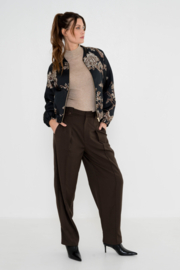 MAICAZZ PARIS BOMBER BROWN LEAVE