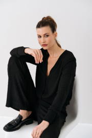 MAICAZZ LEXX BROEK BLACK GLITTER(sale kan niet retour)(WACHT OP MIJN BEVESTIGINGSMAIL IVM VOORRAAD)