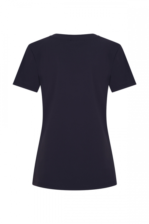 MI PIACE TOP V-HALS DARK BLUE TRV