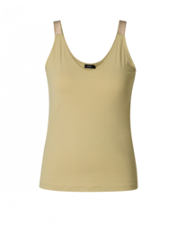YEST SALINA HEMD/TOP SOFT ARMY/GOUD