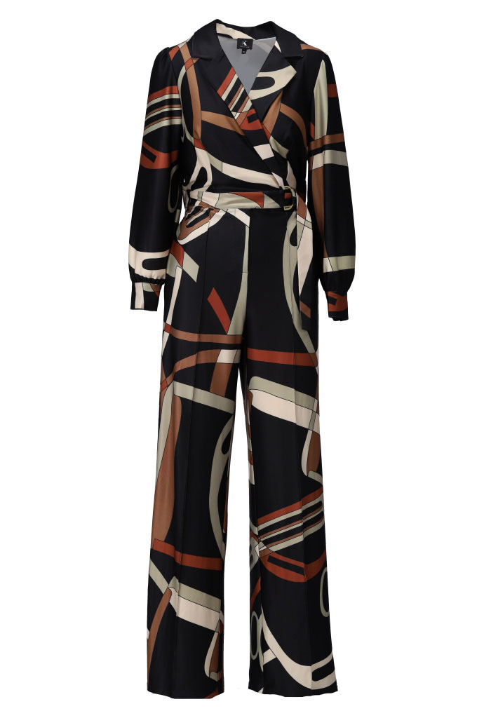 K-DESIGN B336 JUMPSUIT MET DESIGN P048