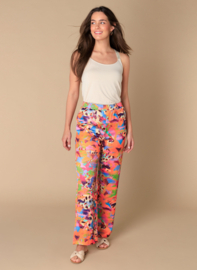 IVY BEAU NAYRA BROEK BRIGHT ROSE/MULTI CO(sale kan niet retour)