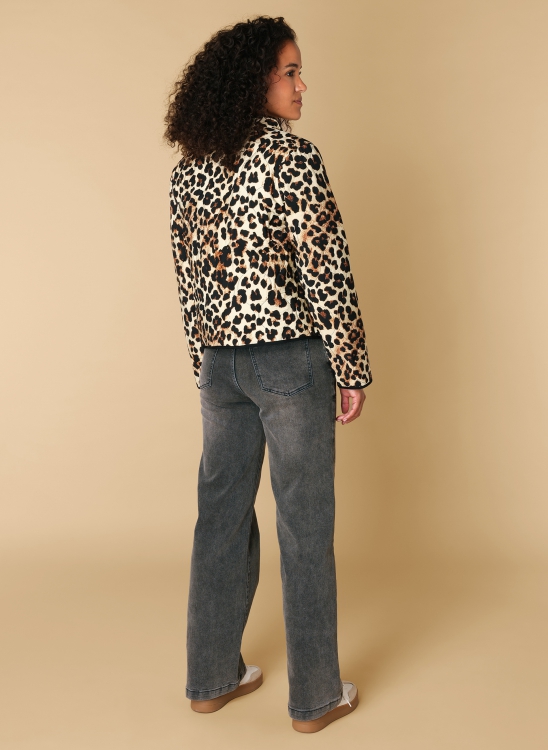 IVY BEAU ROSAN JACKET BLACK/MULTI-COLOUR PANTER