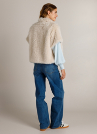IVY BEAU KAYA BODYWARMER OFFWHITE