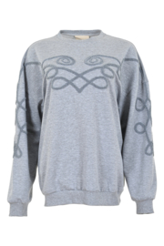 MAICAZZ PLEUN-SWEATER GREY MELANGE