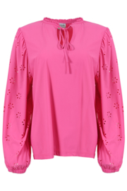 MAICAZZ DOLANE- BLOUSE PINK TRV(sale kan niet retour)