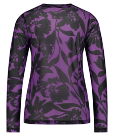 LADY DAY JESSIE TOP TWILIGHT FLOWER PRINT