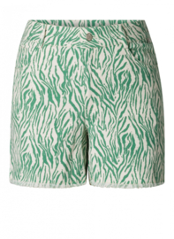 IVY BEAU MINKE KORTE BROEK OFFWHITE/MULTI COLOR