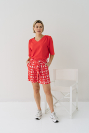 MAICAZZ RYLIE TOP RED TRV(sale kan niet retour)