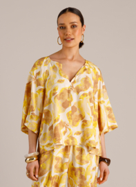 YEST MYLENE BLOUSE RAFFIA/MULTICOLOUR