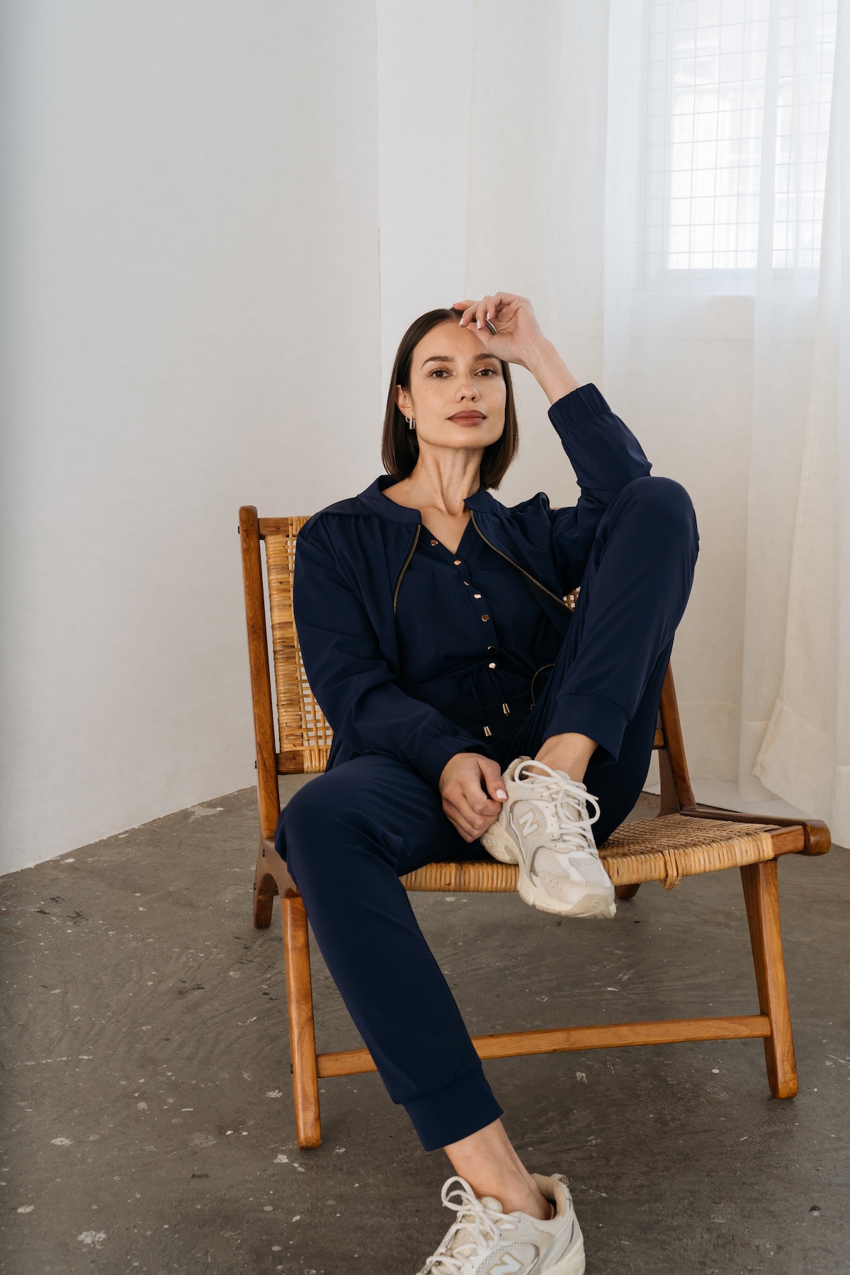 MAICAZZ FEMME PANTS NAVY TRV