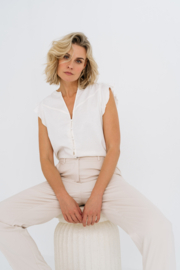 MAICAZZ NARDIE TOP OFFWHITE