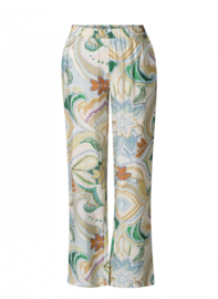 IVY BEAU MEGHAN BROEK SAND/MULTI-COLOUR