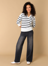 IVY BEAU PEARLE JEANS NEARLY BLACK