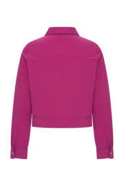 MI PIACE JACKET CROPPED MAGENTA PURPLE