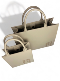 FIFTH MAIE TOTE SHOPPER GROOT BEIGE(VERKOCHT)