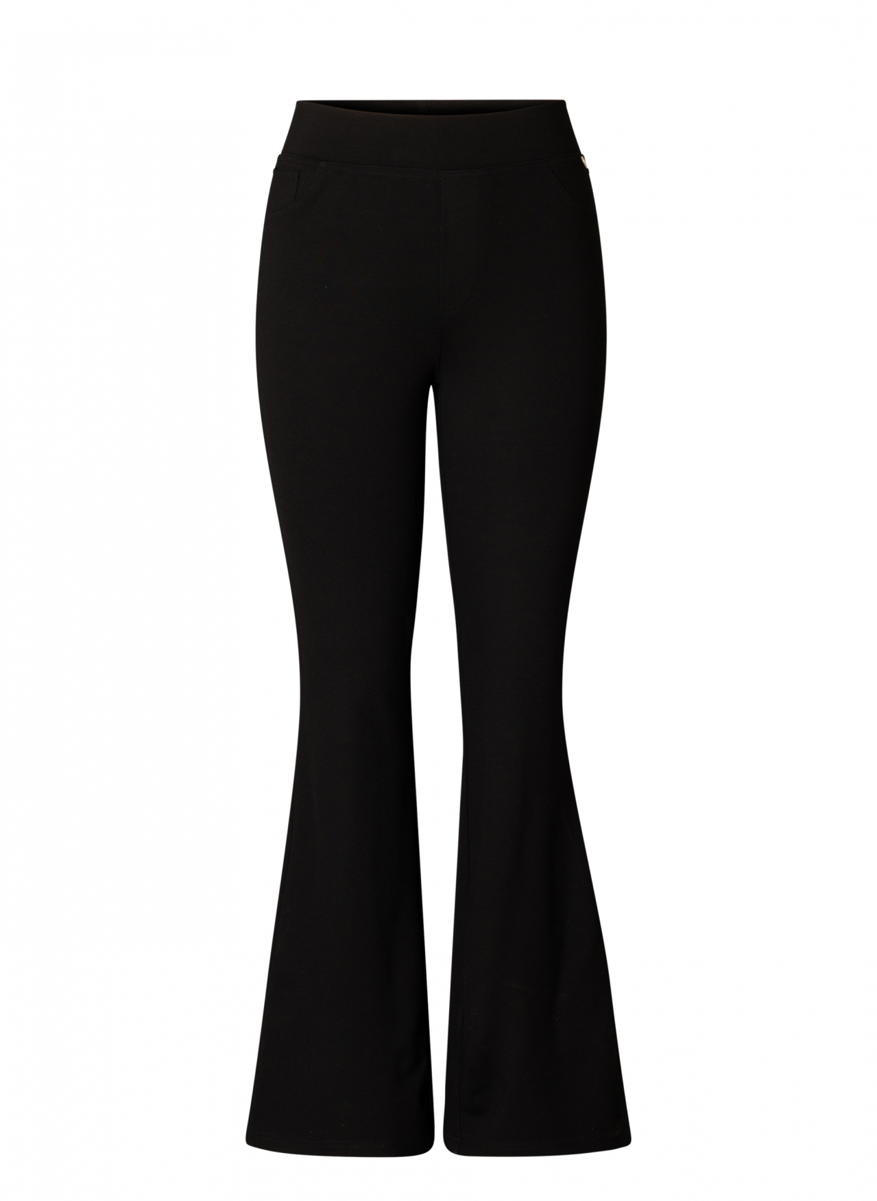 YEST BROOKLYN BROEK BLACK FLARED L/32
