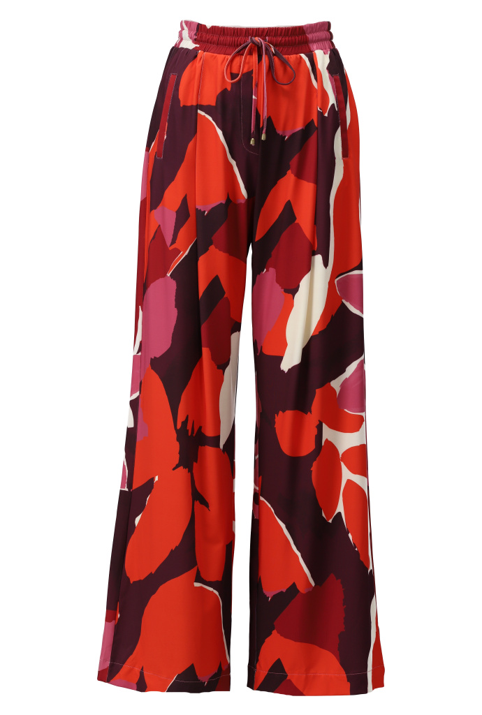 K-DESIGN B101 WIJDE BROEK MET DESIGN POO6