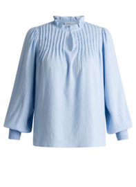 IVY BEAU HEDY BLOUSE SKY BLUE