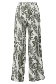 K-DESIGN A305/P944 BROEK GROEN ARMY MET DESIGN(sale kan niet retour)