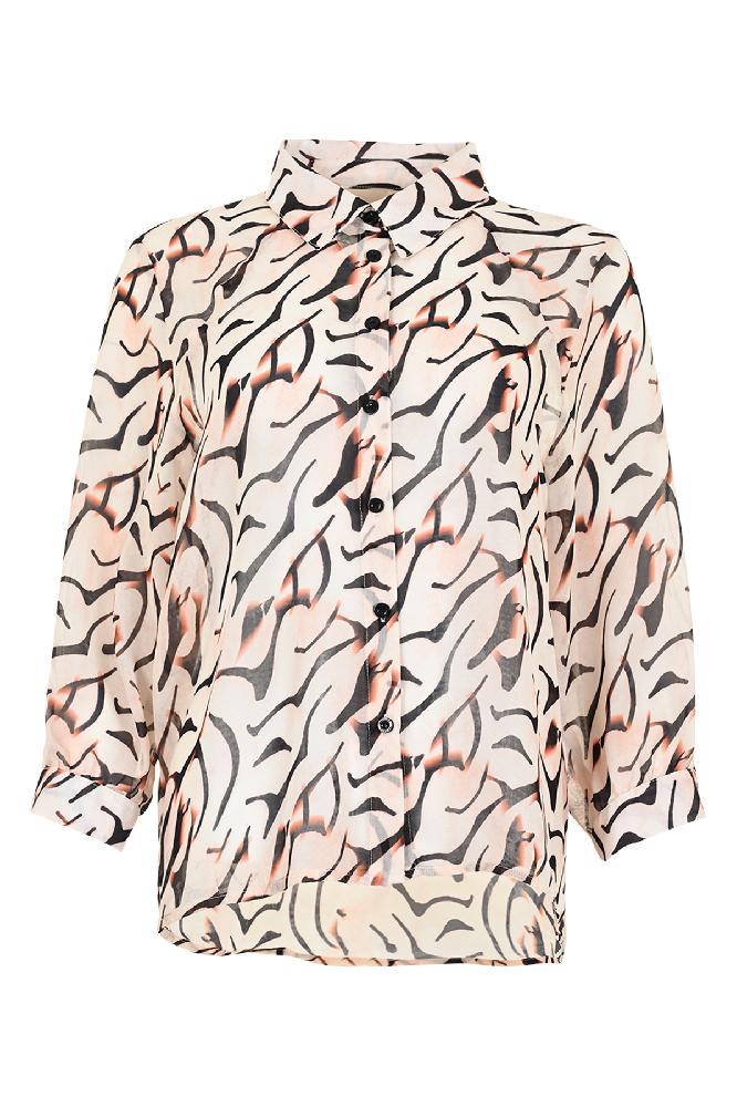 MAICAZZ PIOLI-BLOUSE ABSTRACT COLORFUL