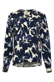 MAICAZZ BODY TOP BLUE FLOWER TRV(sale kan niet retour)