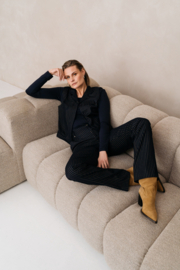 ZIZO PLORA-VEST PINSTRIPE-GOLD