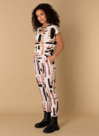 IVY BEAU PERLE TOP SAND/MULTI-COLOUR