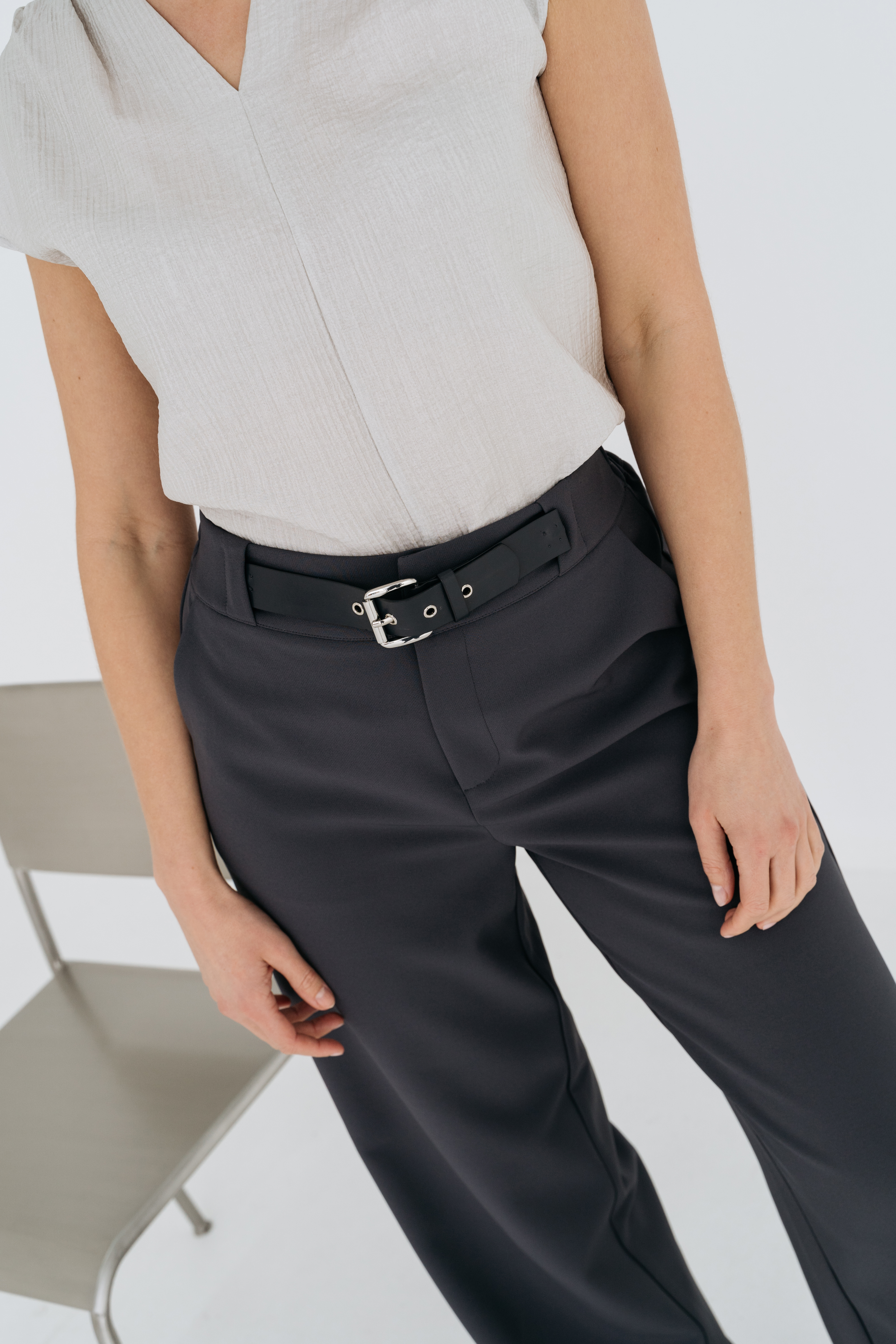 ZIZO PAMILA- PANTS ANTRACITE