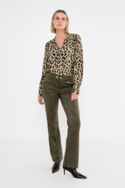 MAICAZZ PAYDEN BLOUSE LEOPARD