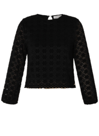 IVY BEAU SKYE TOP KANT BLACK