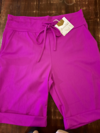 GLAMMLABEL SIA SHORT MAGENTA TRV(sale kan niet retour)