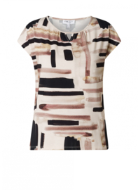 IVY BEAU PERLE TOP SAND/MULTI-COLOUR