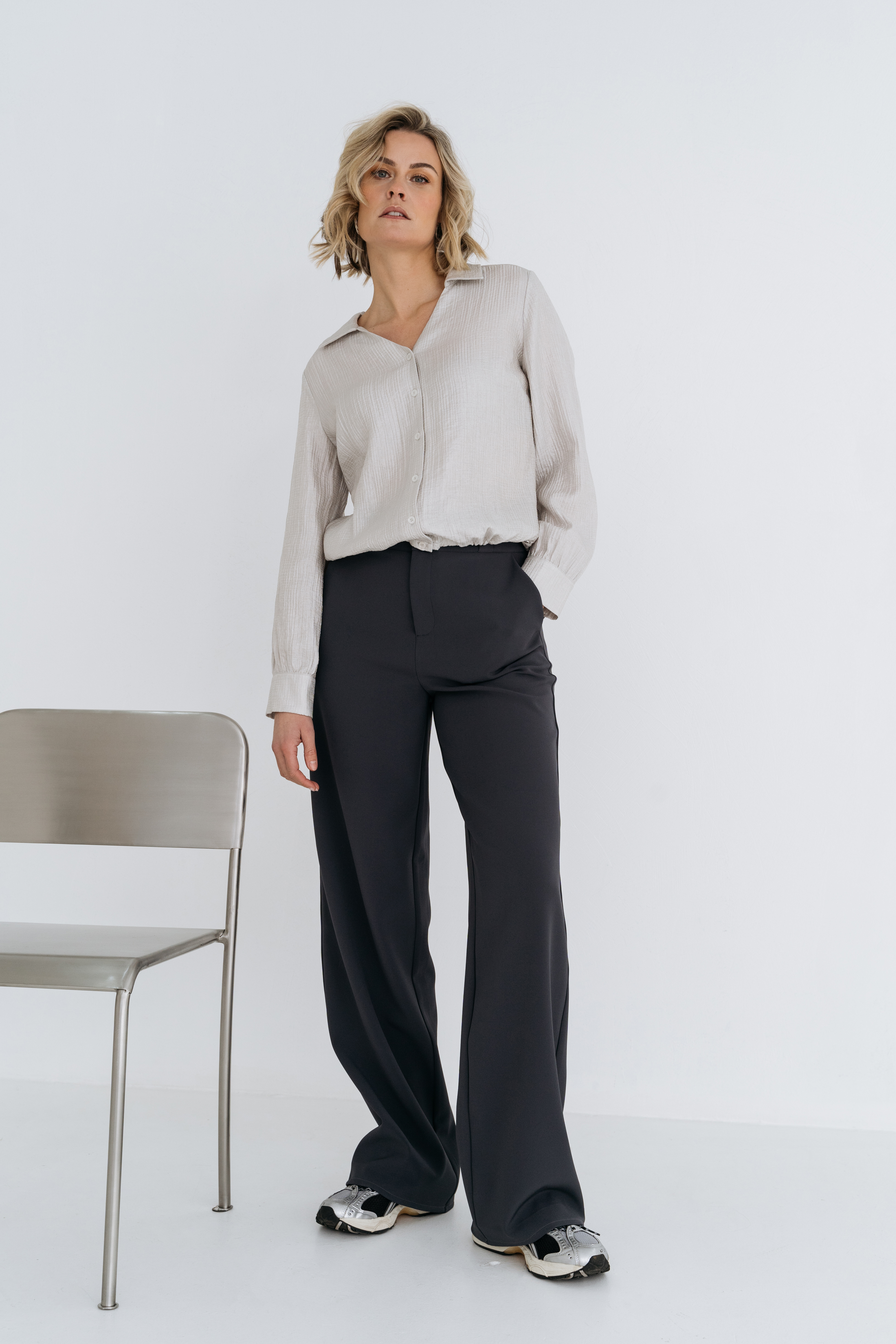 ZIZO PAMILA- PANTS ANTRACITE