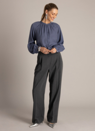 YEST URMINA BLOUSE FADED BLUE